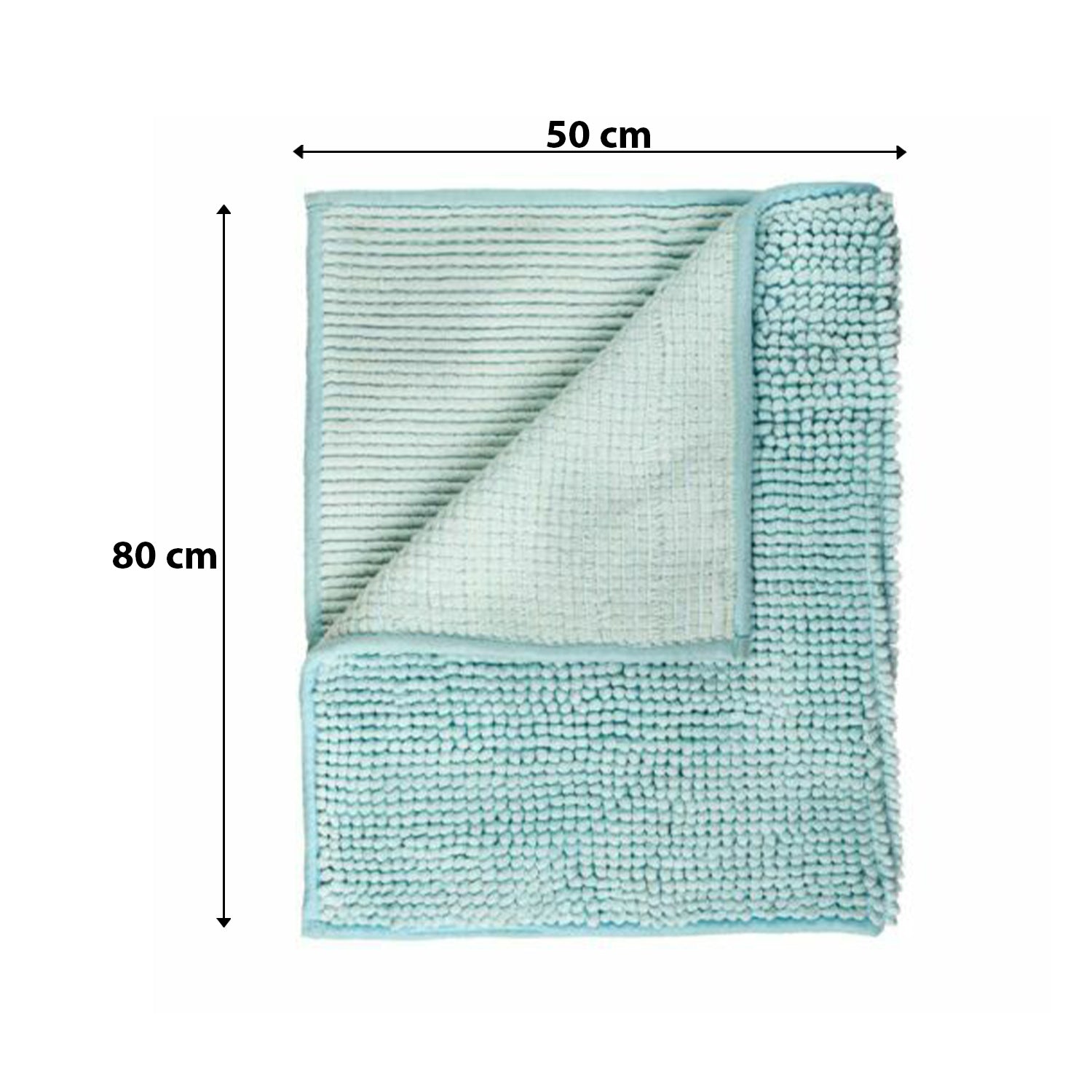 Noodle Shower & Bathroom Bath Mat Non Slip Soft Pile Design