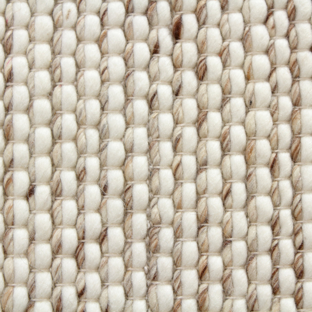 Ashley Premium Handmade Wool Rug Skandia Snowy White