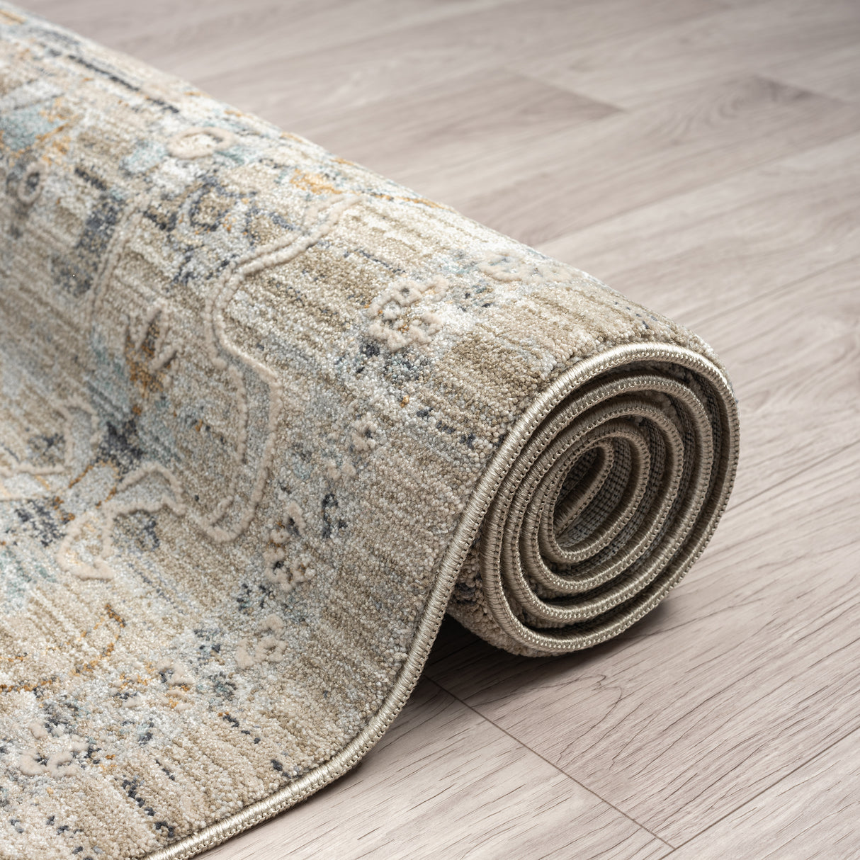 Aubre Contemporary Rug Taupe
