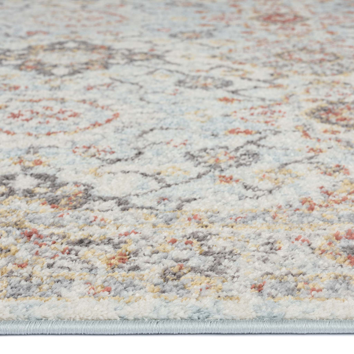 Asher Country Rug Light Blue