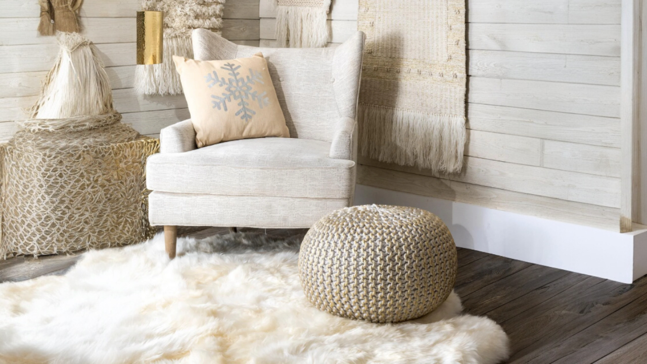 Cotton Hand Braided Ottoman & Poufs