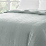 Organic Woven Herringbone Blanket