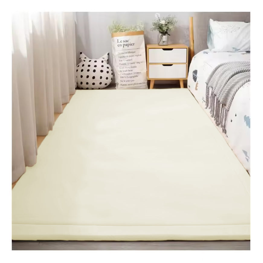 Soft Touch Ultra Plush Memory Foam Tatami Mat Soft Ivory