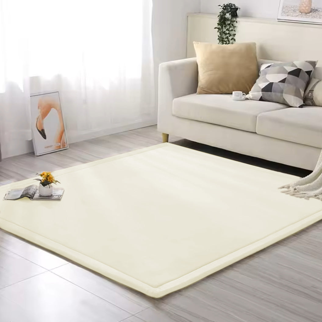 Soft Touch Ultra Plush Memory Foam Tatami Mat Soft Ivory