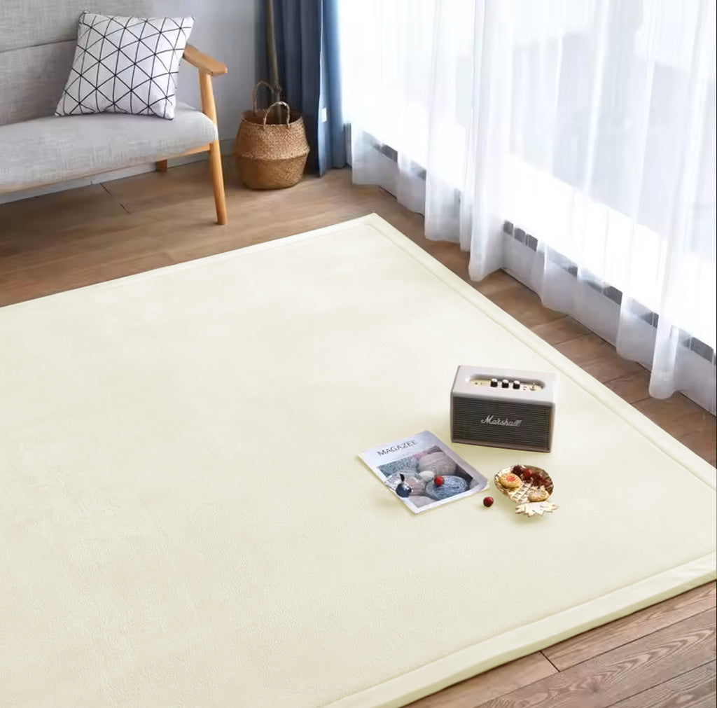 Soft Touch Ultra Plush Memory Foam Tatami Mat Soft Ivory