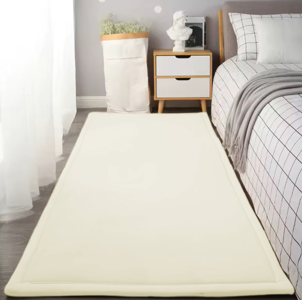 Soft Touch Ultra Plush Memory Foam Tatami Mat Soft Ivory