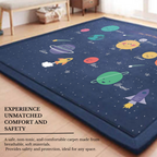 Soft Touch Ultra Plush Memory Foam Kids Star Galaxy Mat