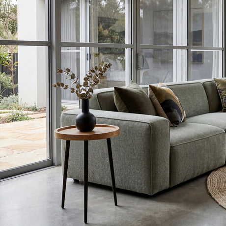 Trident Mango Wood Side Table