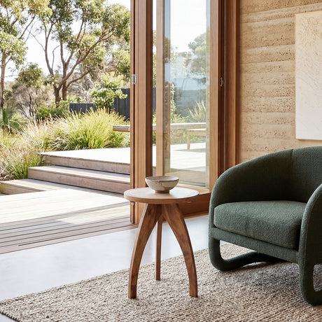 Trix Mango Wood Side Table