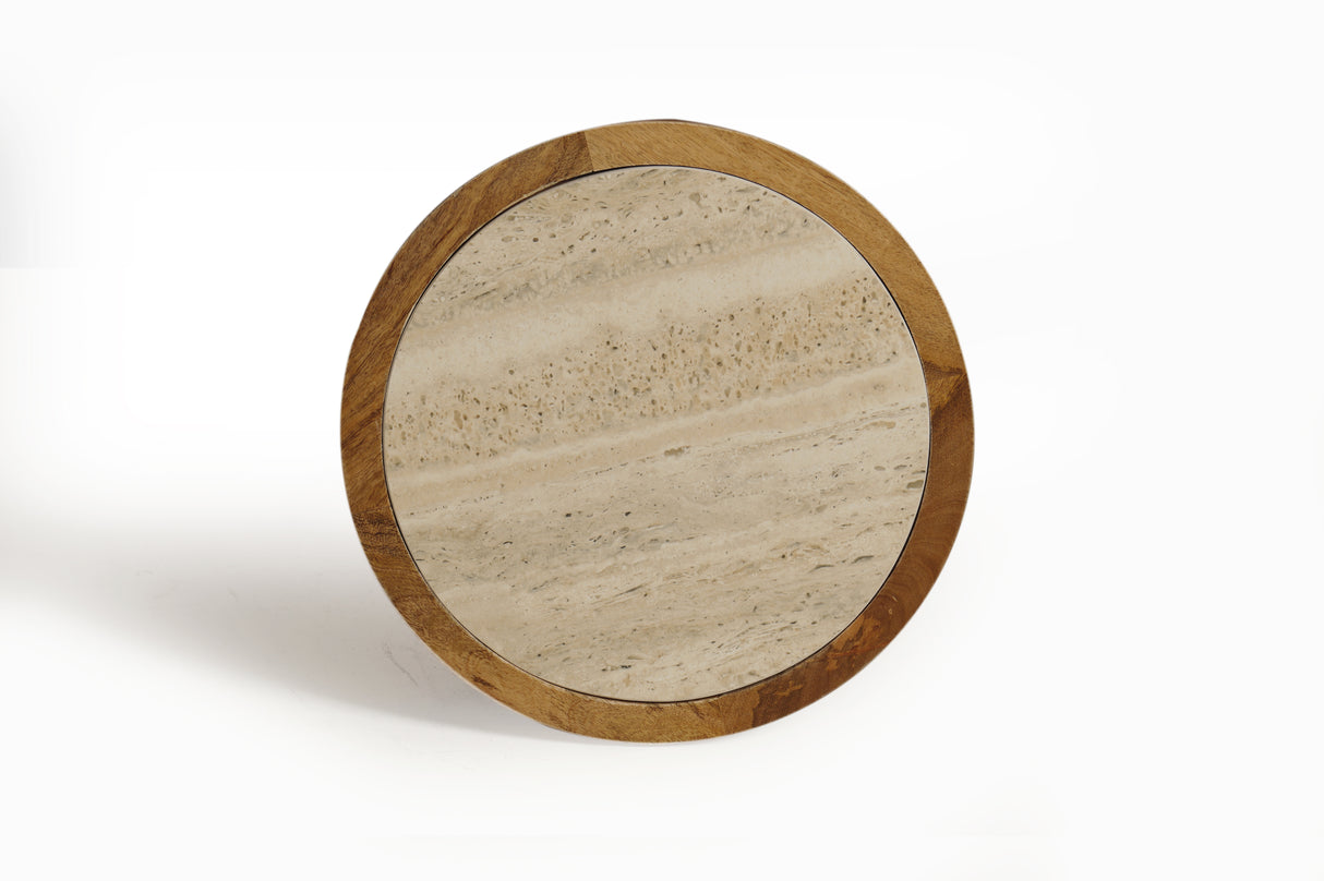 Trix Mango Wood Side Table