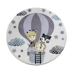 Ultra Soft Plush Kids Ballon Grey Mat