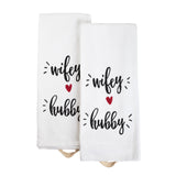4 Piece Premium Cotton Terry Kitchen Tea Towel Set