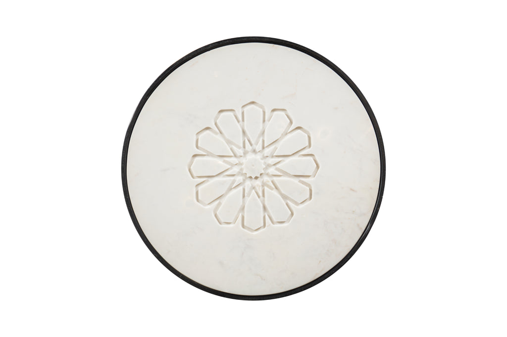 Seina Marble Stool