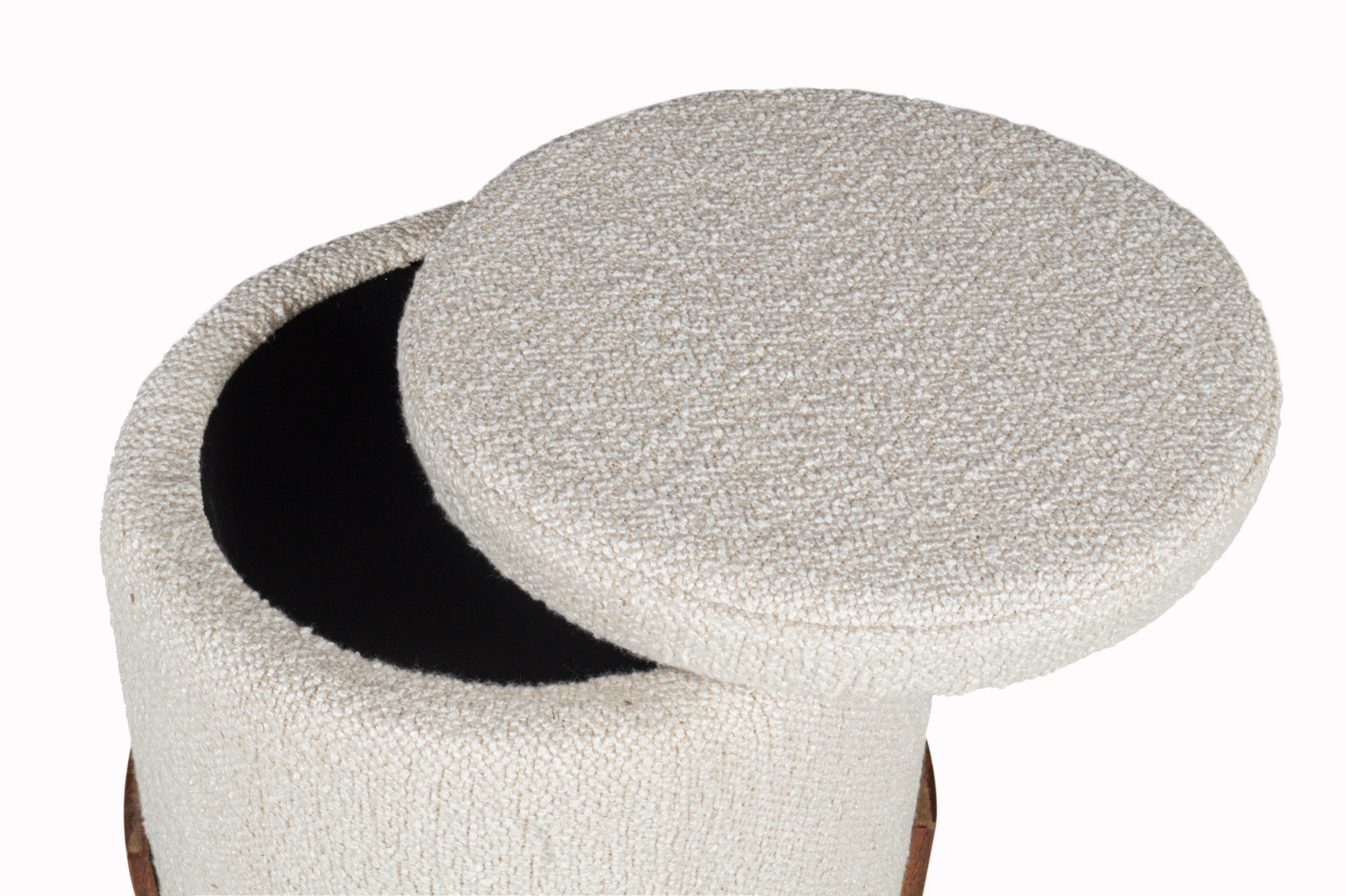 Barrel Storage Pouf