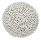 Braided Ottoman Pouffe