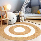 Aura Jute Off White Sustainable Rug