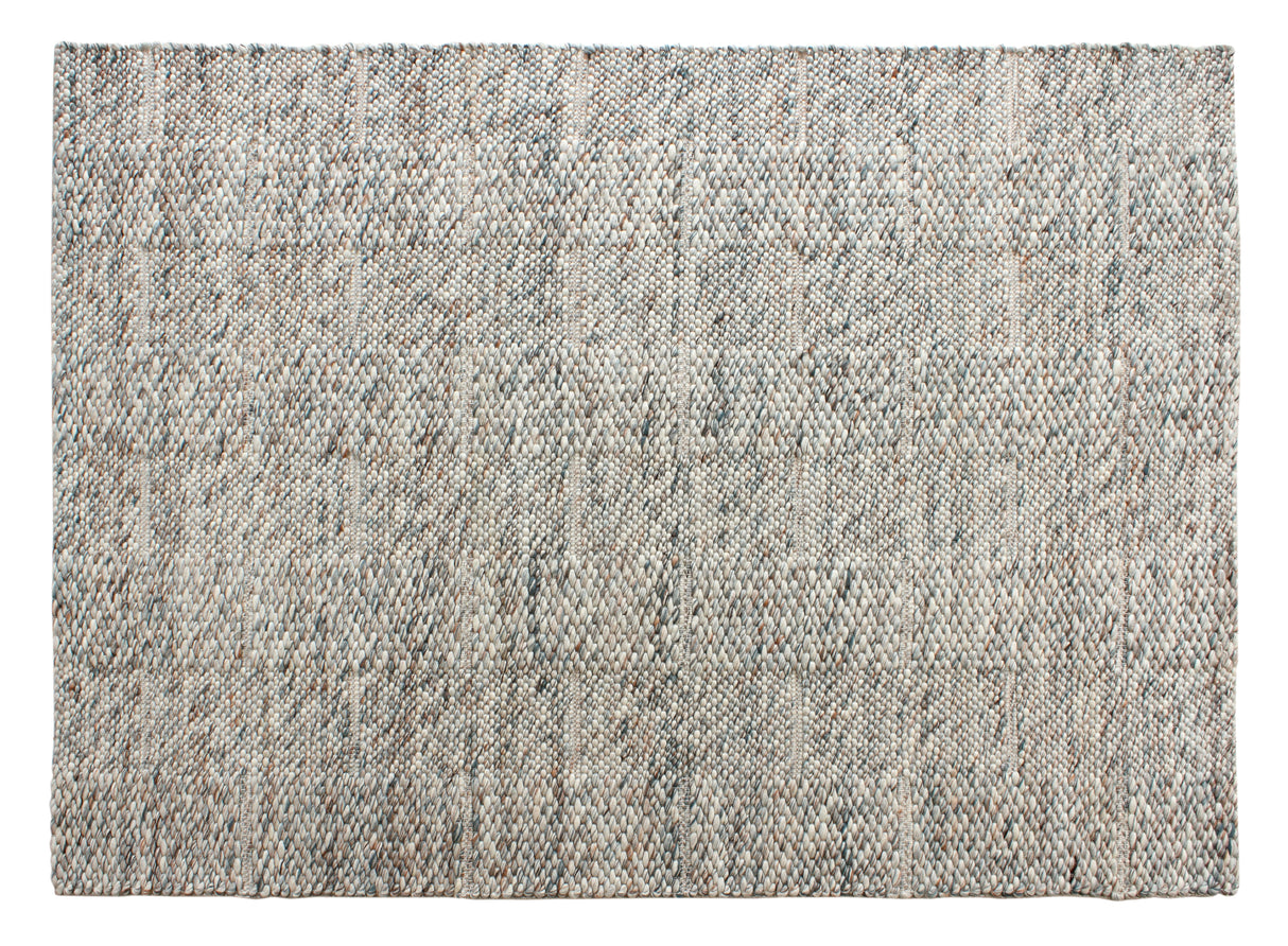 Milano Hand Woven Wool Rug Ivory/Coral