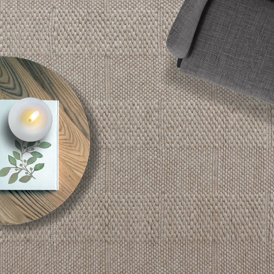 Milano Hand Woven Wool Rug Skandia Natural