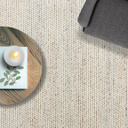 Ashley Premium Handmade Wool Rug Skandia Snowy White