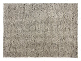 Aurora Hand Woven Wool Floor Rug Ivory/Ash Grey