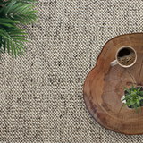 Aurora Hand Woven Wool Floor Rug Ivory/Ash Grey