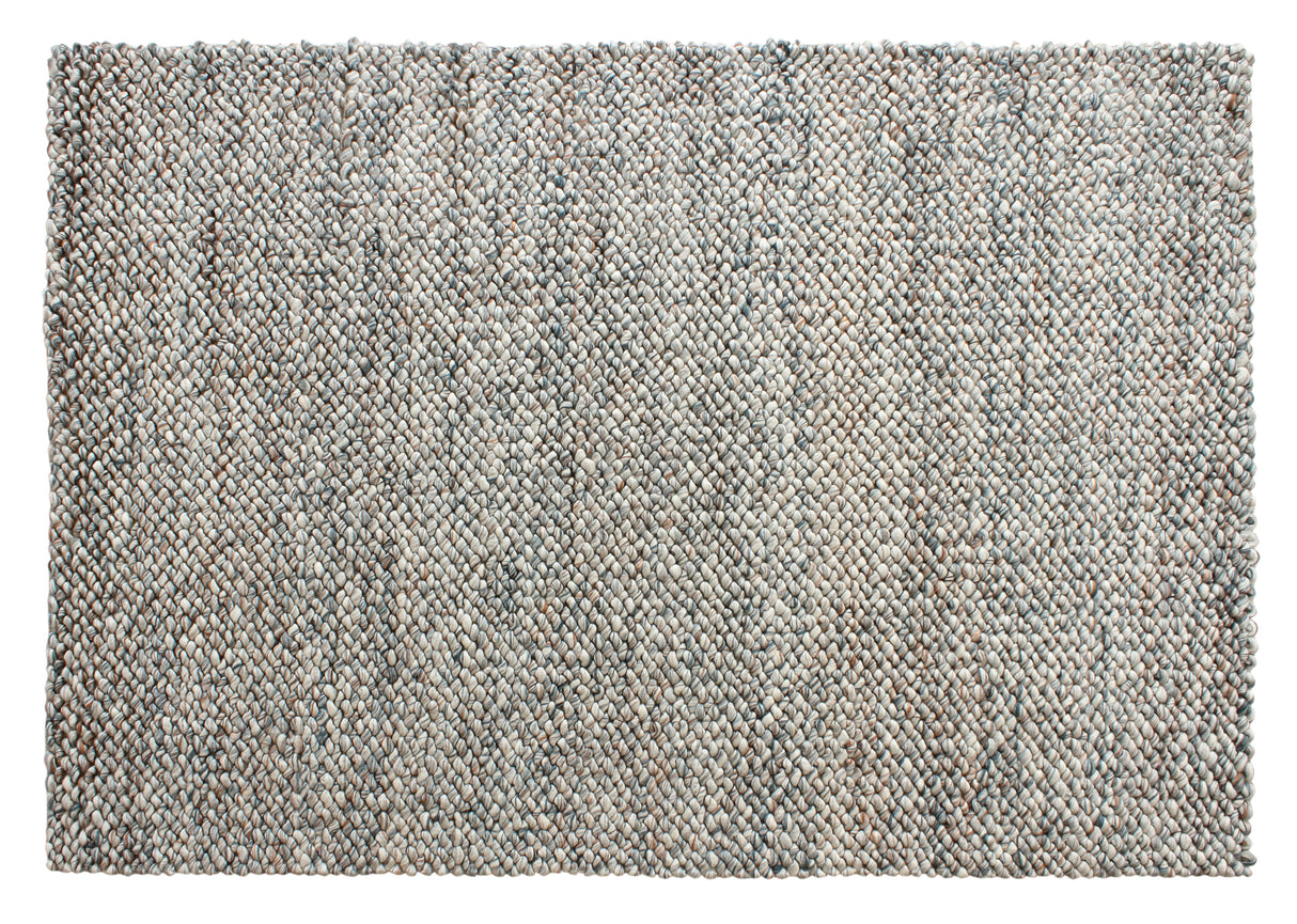 Aurora Hand Woven Wool Floor Rug Ivory/Coral