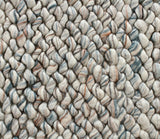 Aurora Hand Woven Wool Floor Rug Ivory/Coral