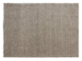 Aura Hand Woven Loop Pile Wool Rug Natural Beige