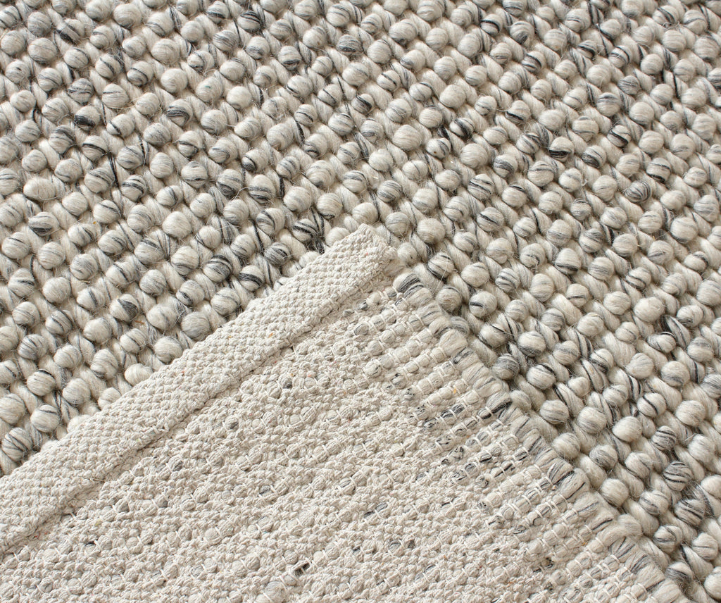 Aura Hand Woven Loop Pile Wool Rug