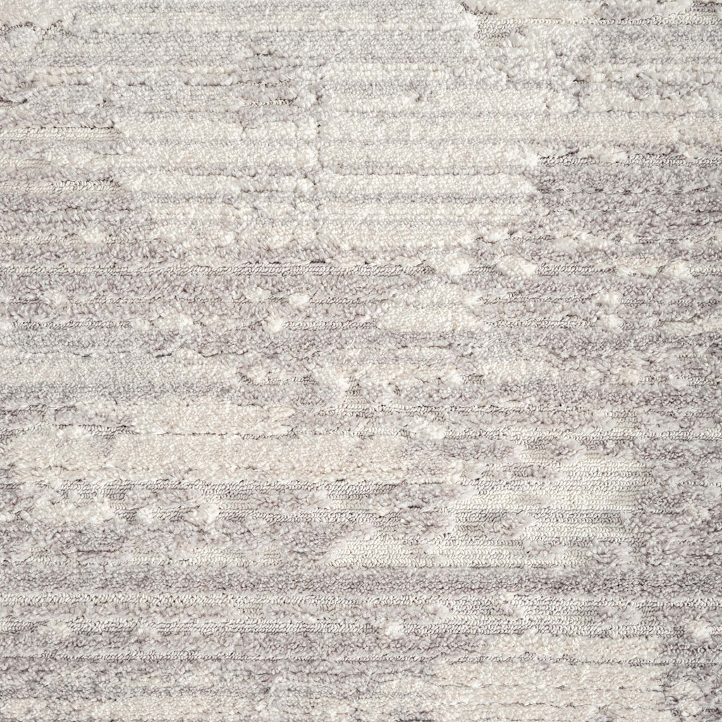 Addie Soft Pile Rug Light Grey