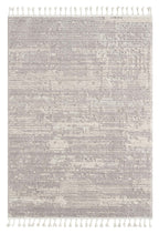 Addie Soft Pile Rug Light Grey