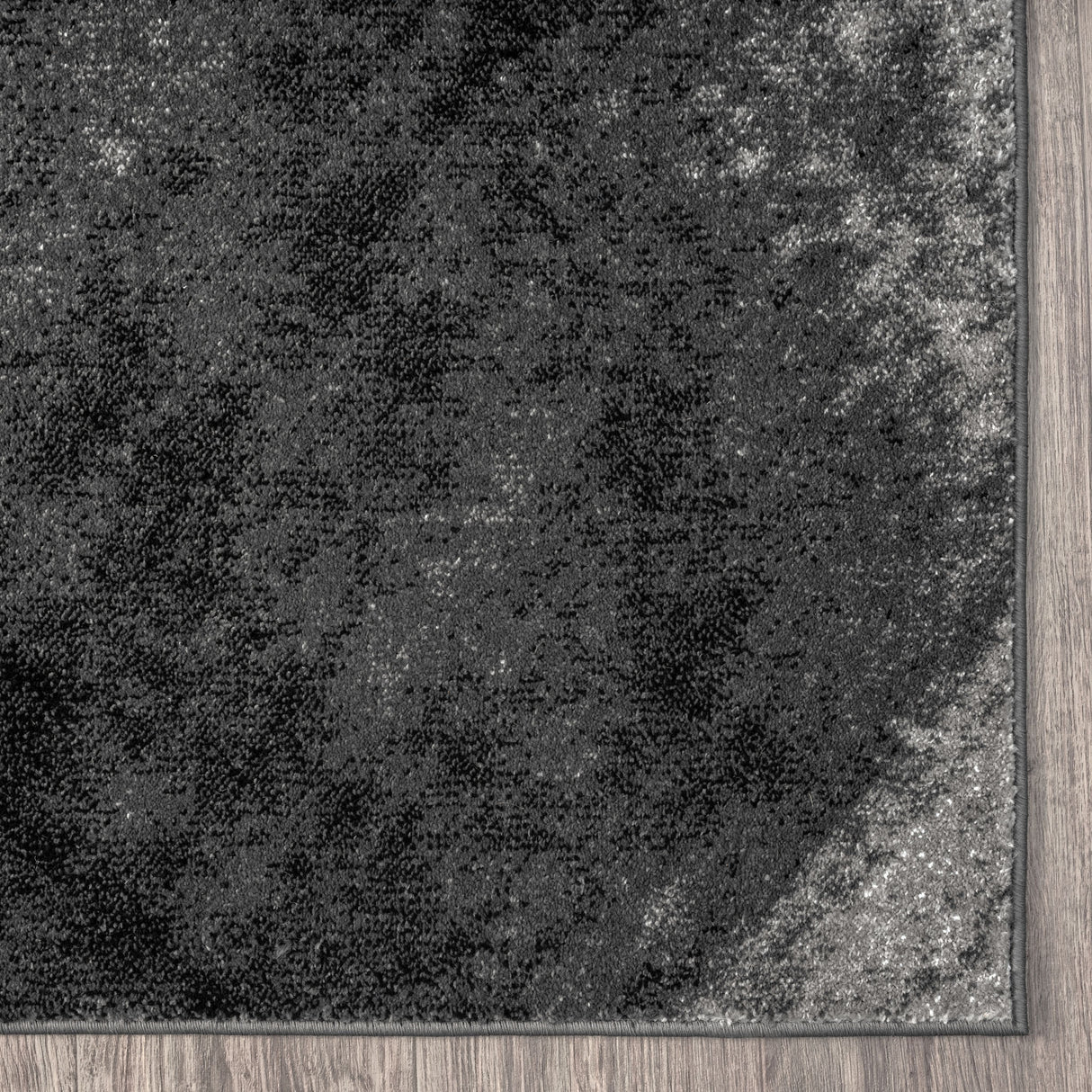 Adore Geometric Textural Rug Grey