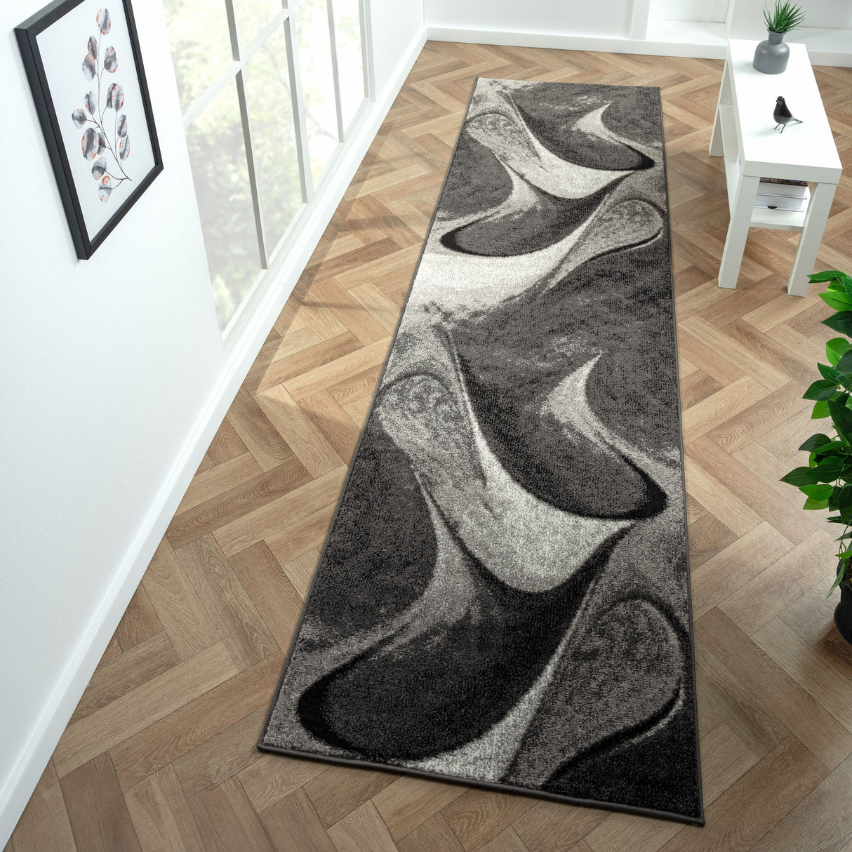 Adore Geometric Textural Runner