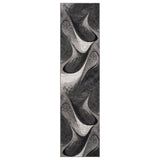 Adore Geometric Textural Rug Grey