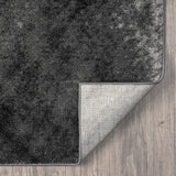 Adore Geometric Textural Rug Grey