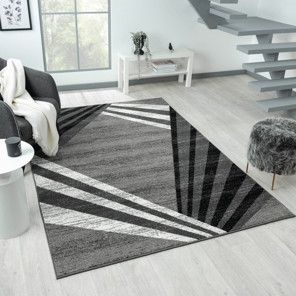 Adore Geometric Textural Rug