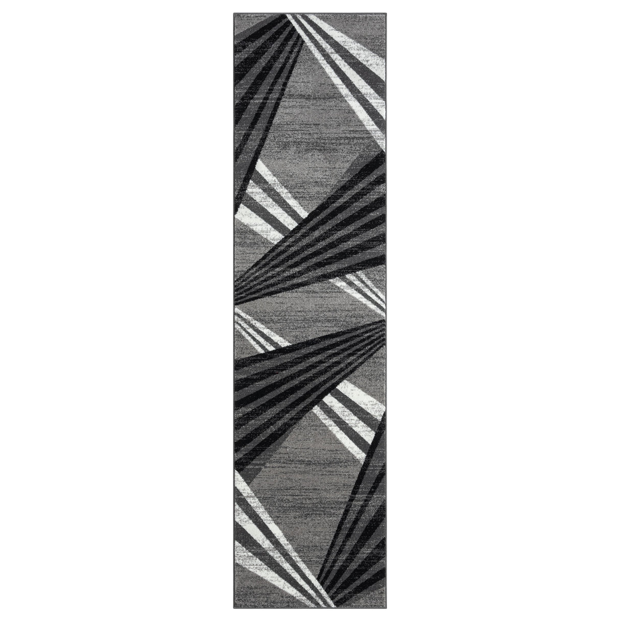 Adore Geometric Textural Rug Grey
