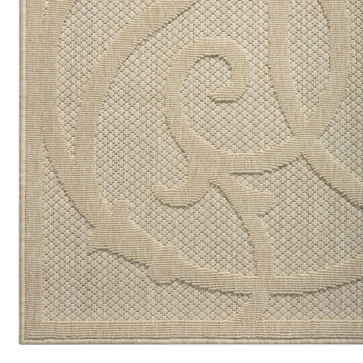 Alpha Outdoor Rug Cream