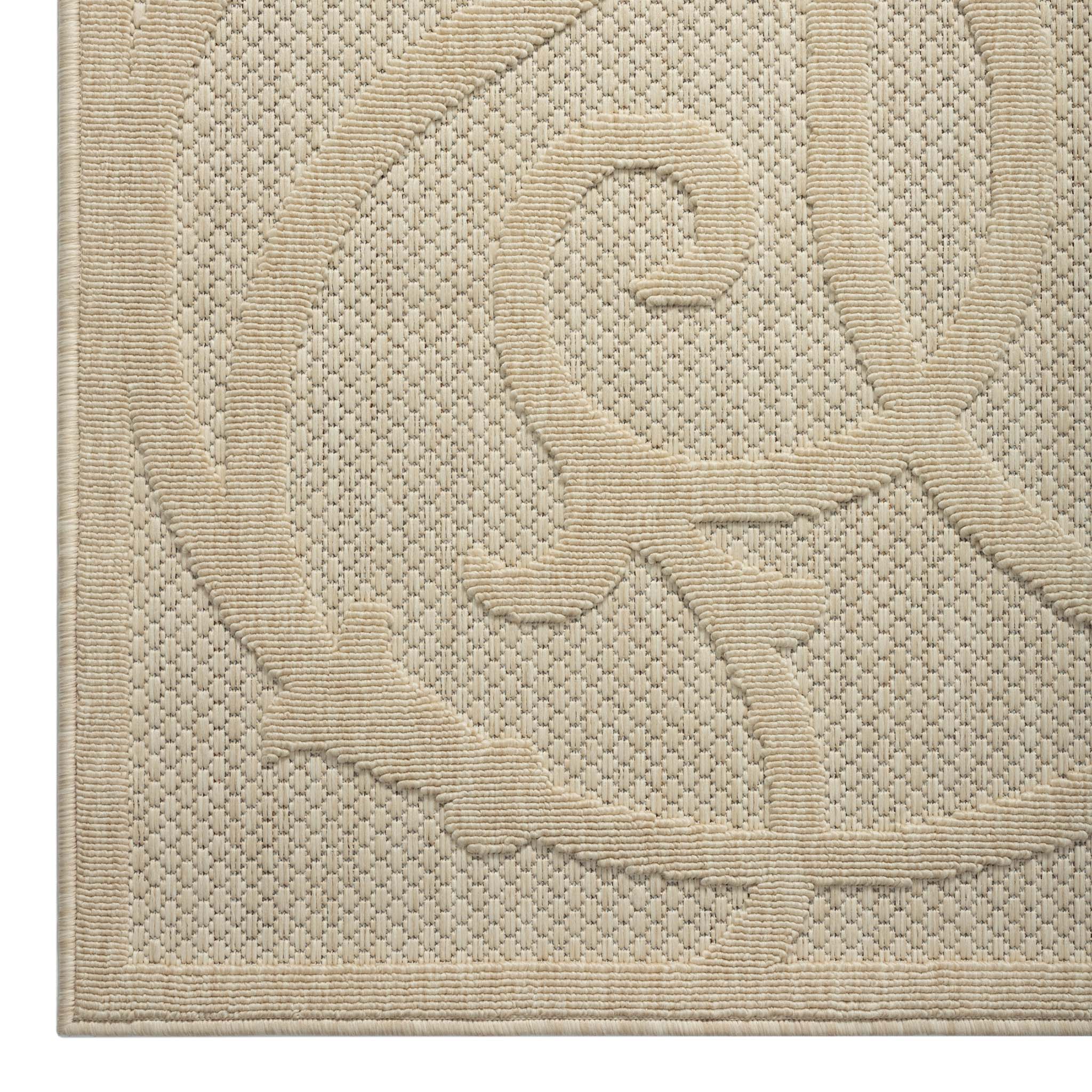 Alpha Outdoor Rug Cream
