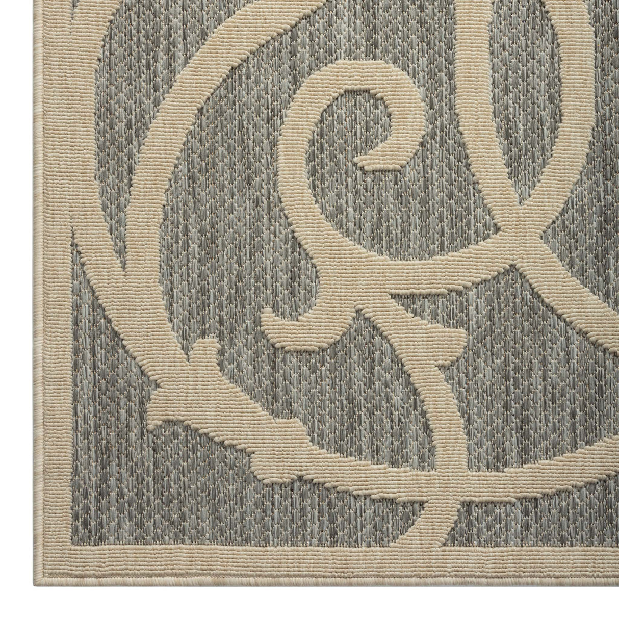 Alpha Outdoor Rug Grey