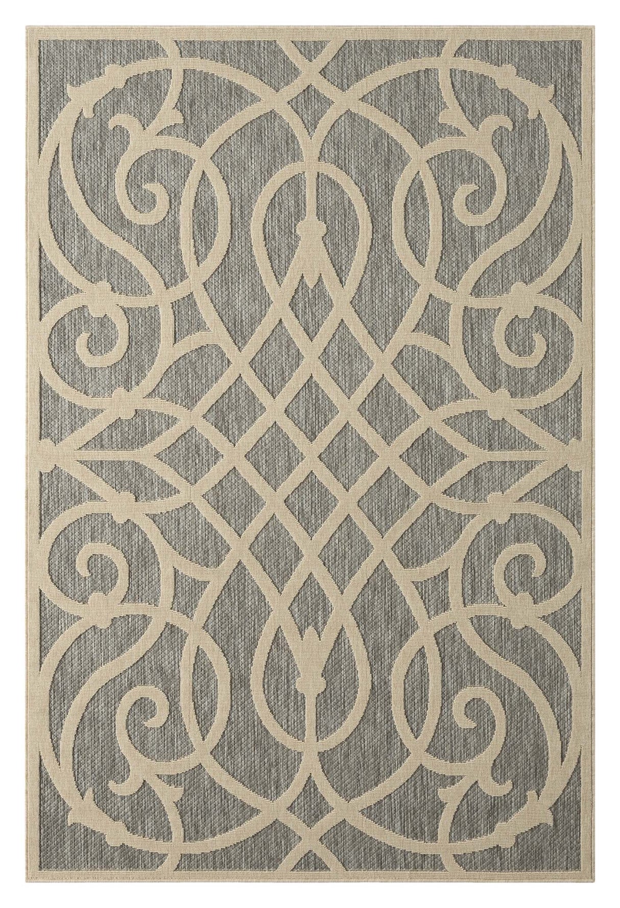 Alpha Outdoor Rug Grey