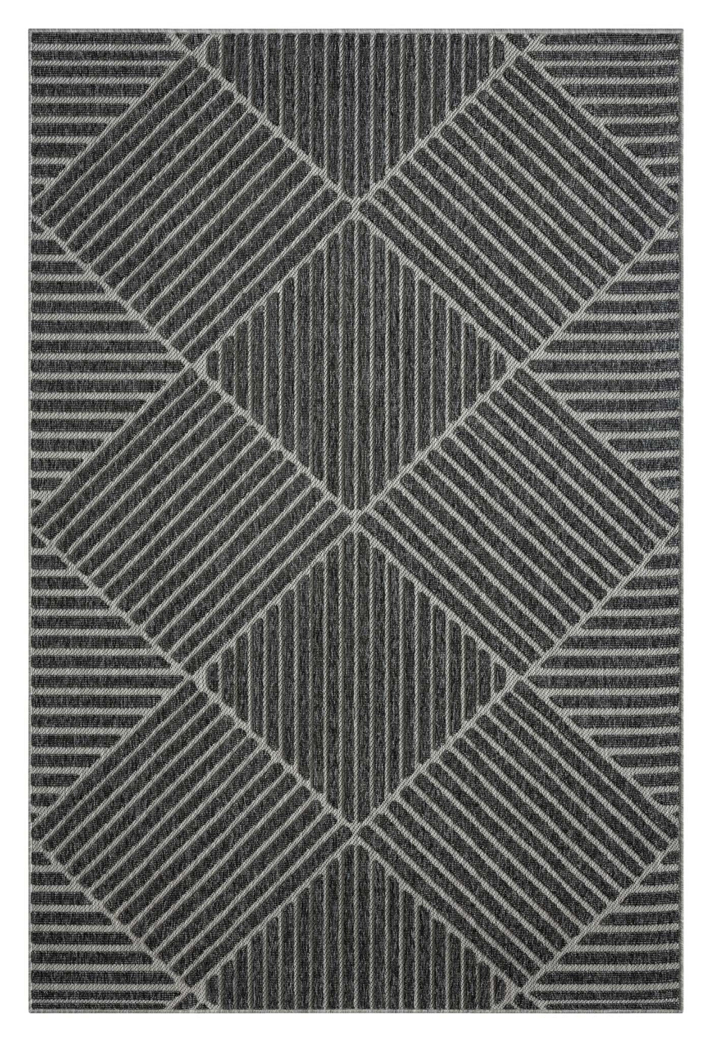 Alpha Outdoor Rug Grey