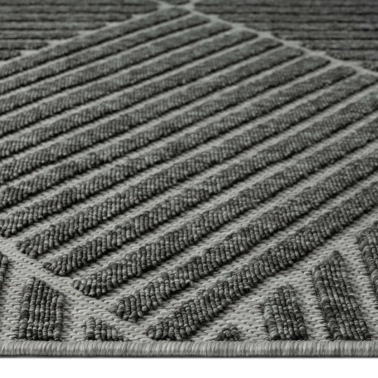 Alpha Outdoor Rug Grey