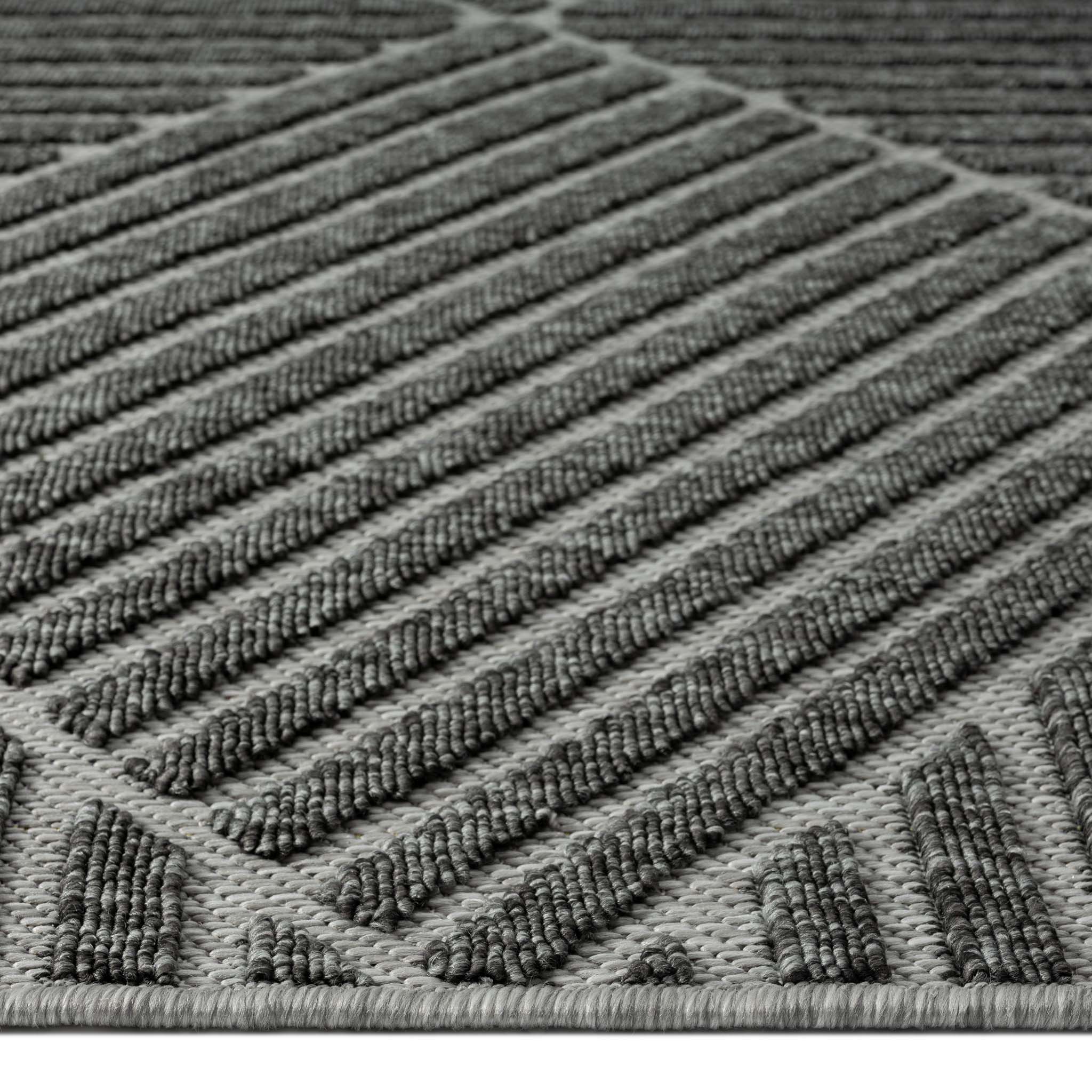 Alpha Outdoor Rug Grey