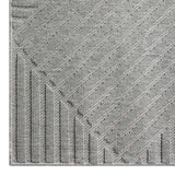 Alpha Outdoor Rug Light Grey