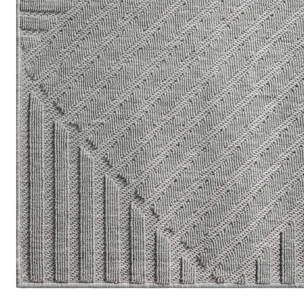 Alpha Outdoor Rug Light Grey