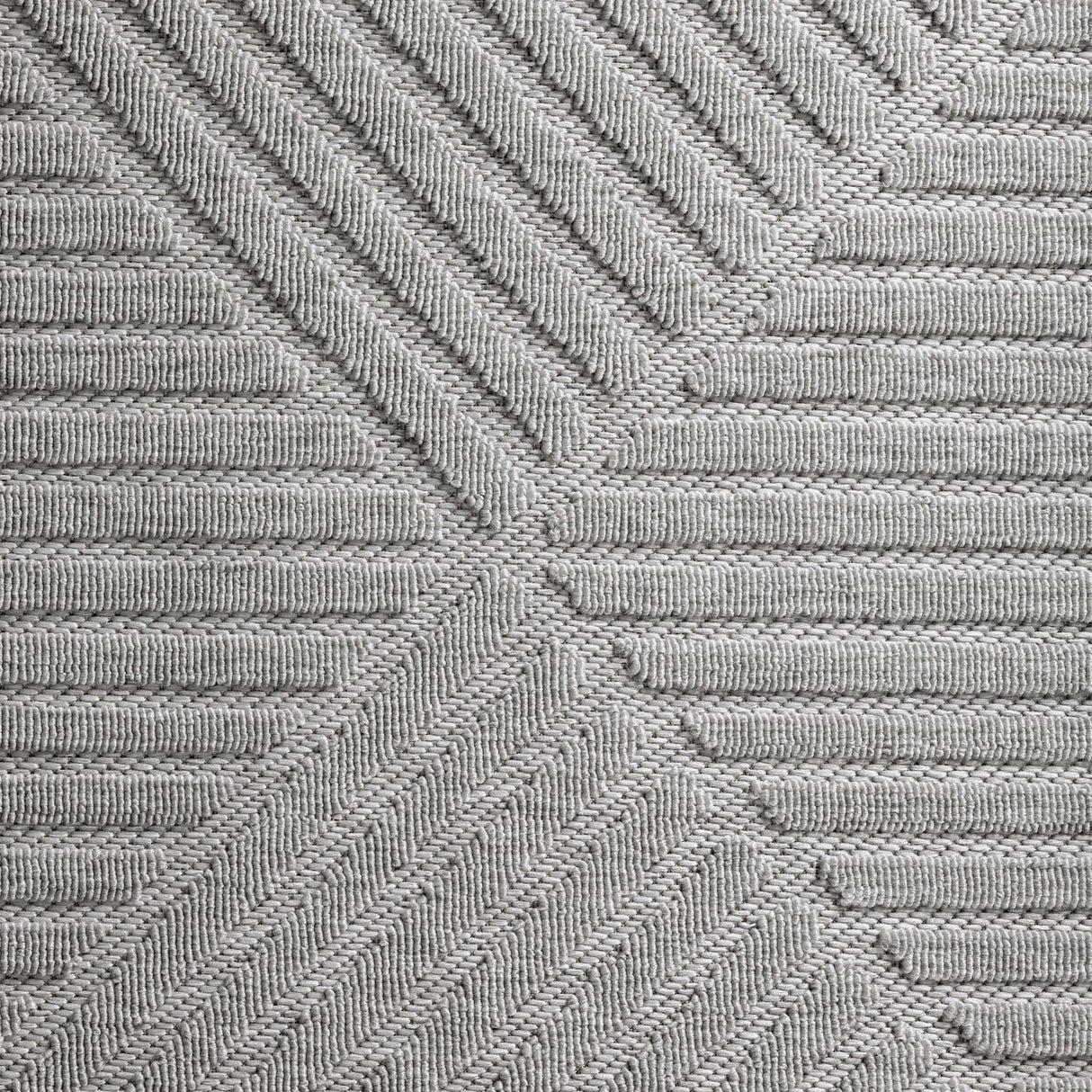 Alpha Outdoor Rug Light Grey