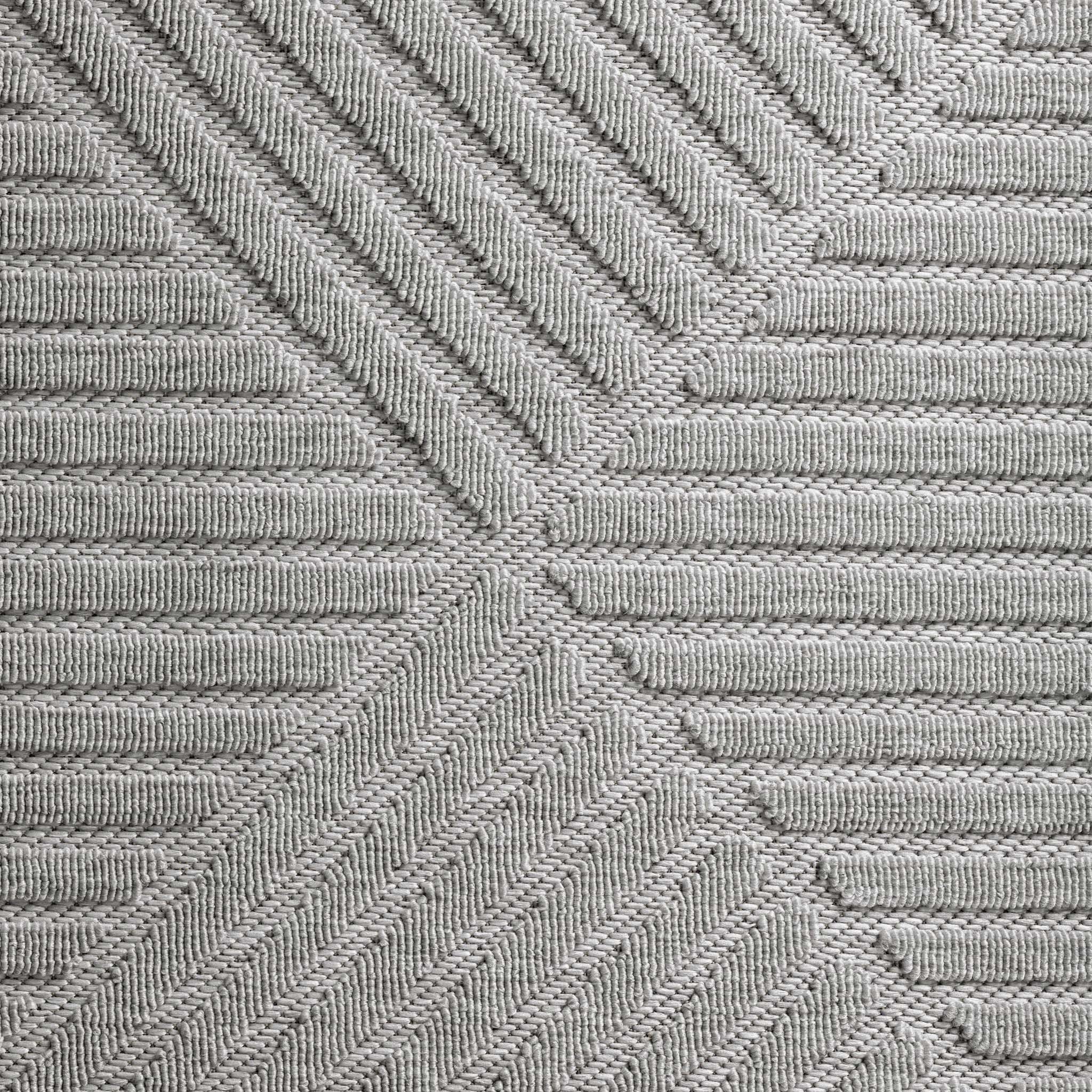 Alpha Outdoor Rug Light Grey