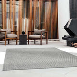 Alpha Outdoor Rug Light Grey