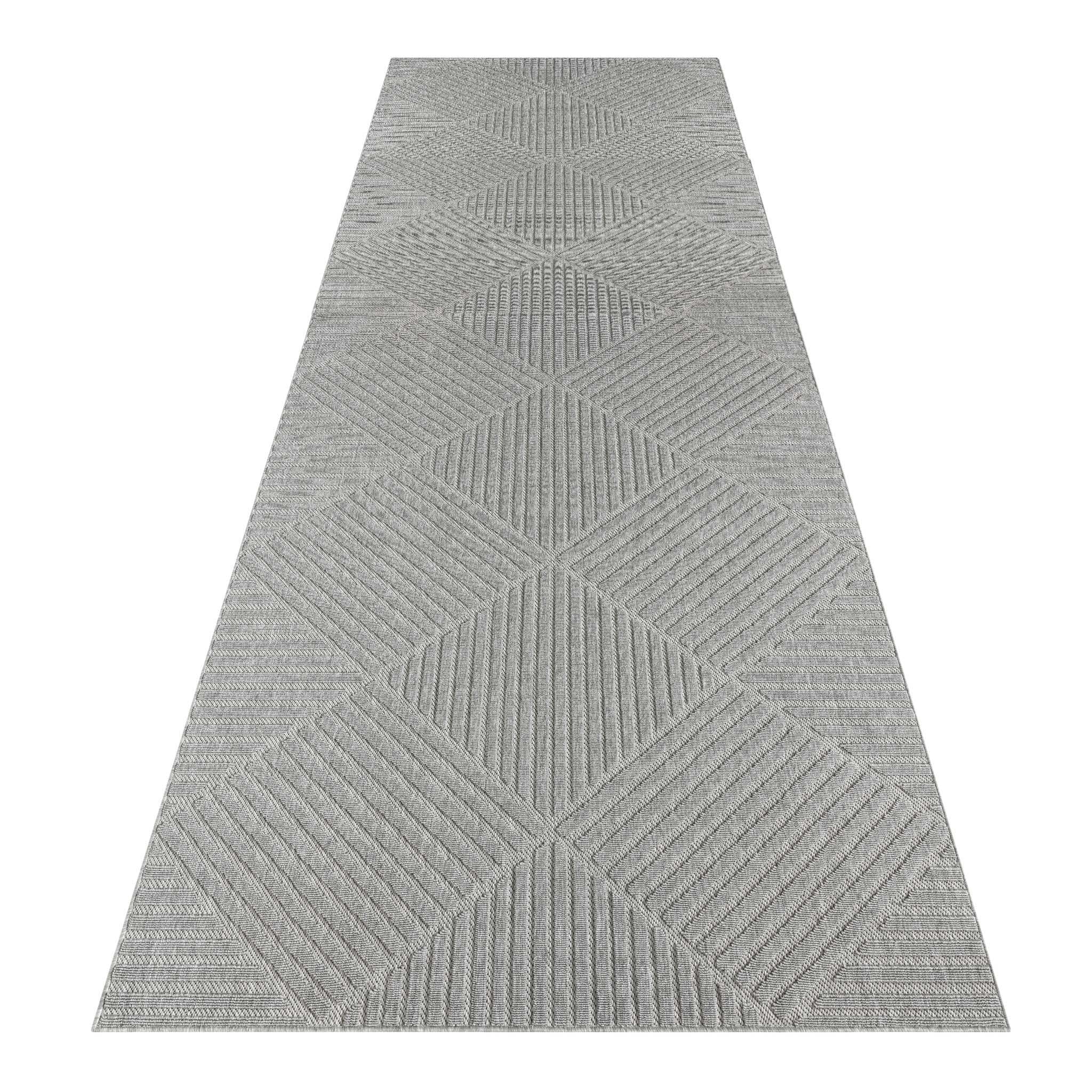 Alpha Outdoor Rug Light Grey